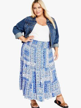 NWT Avenue Women's Zoey Skirt size 26